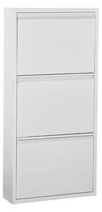 Shoe Rack Alexandra House Living White 50 x 103 x 15 cm 3 drawers