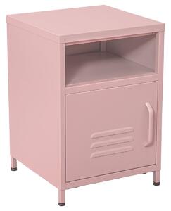 Nightstand Alexandra House Living Pink 35 x 51 x 35 cm