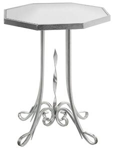 Side table Alexandra House Living Silver 48 x 60 x 48 cm