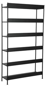 Shelves Home ESPRIT Black Metal 100 x 30 x 180 cm