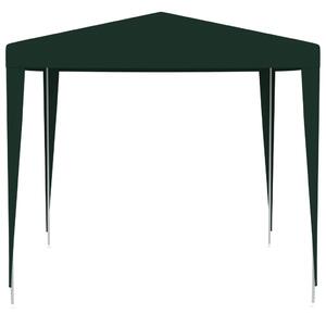 Professional Party Tent 2.5x2.5 m Green 90 g/m²