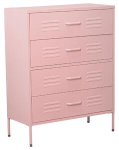 Chest of drawers Alexandra House Living Pink 80 x 102 x 35 cm