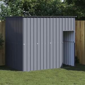 Dog House with Roof Anthracite 214x153x181 cm Galvanised Steel