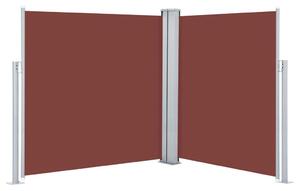 Retractable Side Awning 170x600 cm Brown