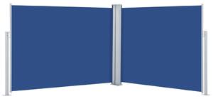 Retractable Side Awning Blue 140x1000 cm
