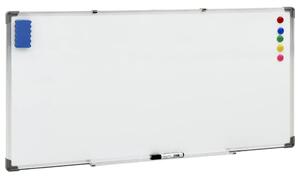 Magnetic Whiteboard White 110x60 cm Steel
