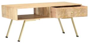 Coffee Table 95x50x42 cm Solid Mango Wood