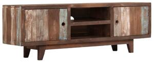 TV Cabinet Solid Acacia Wood Vintage 118x30x40 cm