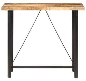 Bar Table 120x58x107 cm Rough Mango Wood