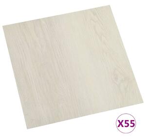 Self-adhesive Flooring Planks 55 pcs PVC 5.11 m² Beige