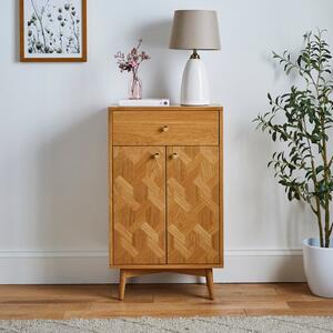 Farris Compact Sideboard, Light Oak