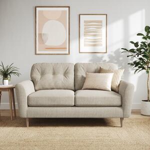 Sven Chunky Tonal Weave 2 Seater Sofa Natural