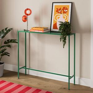 Cerano Slim Console Table, Metal