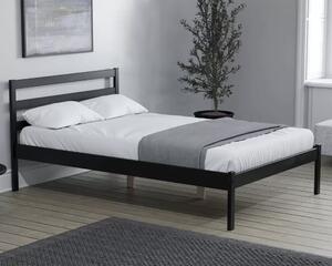 Laurel Wooden Single Bed In Black