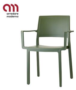 Chair Kate with armrests Scab