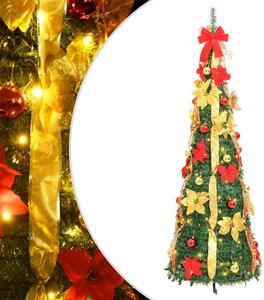Aurelia 120cm Artificial Christmas Tree With 50 LEDs - Multicolour