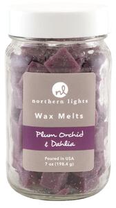 Plum Orchid & Dahlia Wax Melts Purple