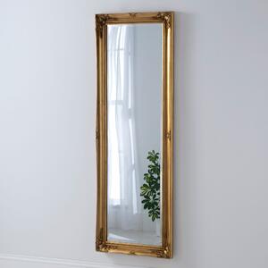 Yearn French Rectangle Full Length Wall Mirror Gold