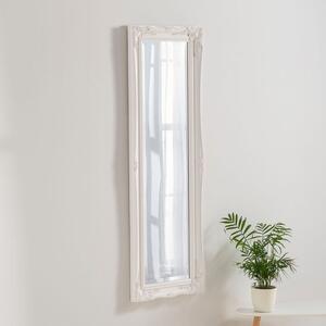 Yearn French Rectangle Narrow Full Length Wall Mirror White