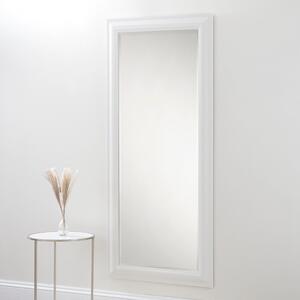 Yearn Textured Full Length Wall Mirror White