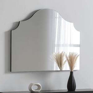 Yearn Precious Arched Overmantel Wall Mirror Black
