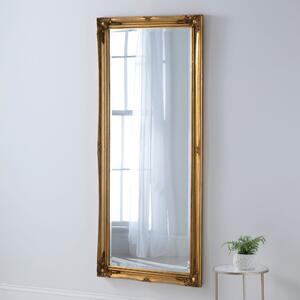 Yearn French Rectangle Full Length Wall Mirror Gold