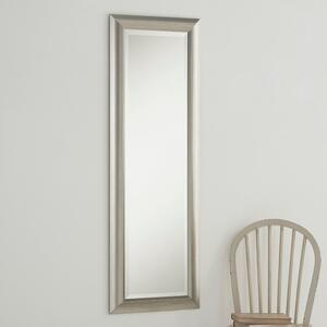 Yearn Modern Narrow Full Length Wall Mirror Silver