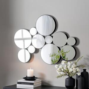 Yearn Bloom Decorative Wall Mirror Silver