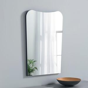 Yearn Curved Wall Mirror Black