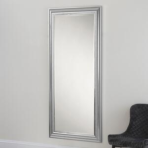 Yearn Textured Full Length Wall Mirror Silver