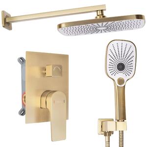 Shower set Rea MOBY Brush Gold