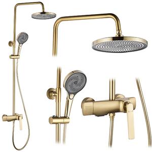 Shower set REA REBEL GOLD BRUSH