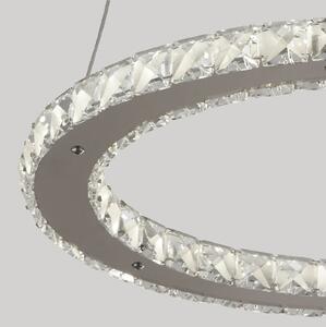Atlanta LED Single Tier Ceiling Pendant Light - Chrome