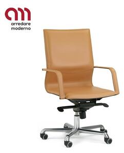 Lybra Enrico Pellizzoni office chair with casters
