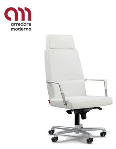 Web president Enrico Pellizzoni office chair with arms
