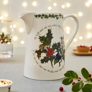 The Holly and the Ivy Bella Jug White