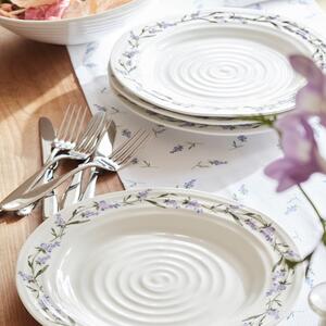 Sophie Conran Lavandula Set of 4 Dinner Plates White