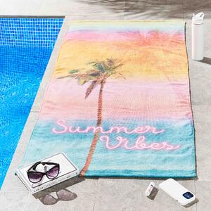 Sassy B Summer Vibes Beach Towel 76cm x 160cm Bright