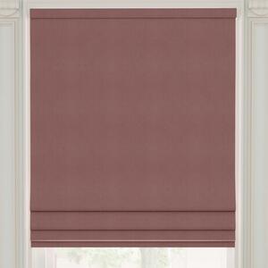 Linda Barker Royal Velvet Made to Measure Roman Blind Dusty Rose