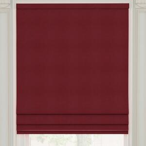 Linda Barker Royal Velvet Made to Measure Roman Blind Red