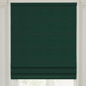 Linda Barker Royal Velvet Made to Measure Roman Blind Rain Forest