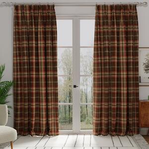 Balmoral Made To Measure Curtains Rosso