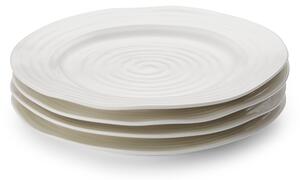 Set of 4 Sophie Conran for Portmeirion Side Plates White
