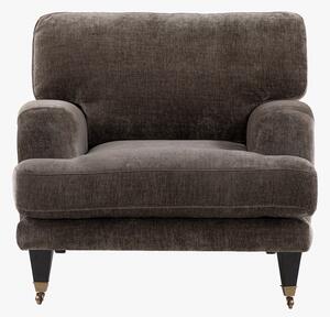 Fairmont Armchair in Velour Grey