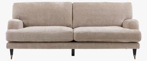 Fairmont 3 Seater Sofa in Velour Cream