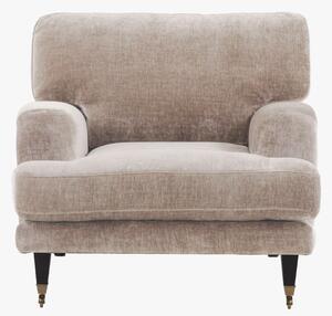 Fairmont Armchair in Velour Cream