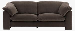 Pillow 4 Seater Sofa in Mushroom
