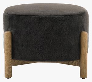 Relaxer Footstool in Graphite