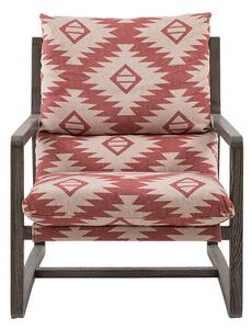 Tranquil Lounge Chair in Aztec Print