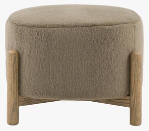 Relaxer Footstool in Khaki